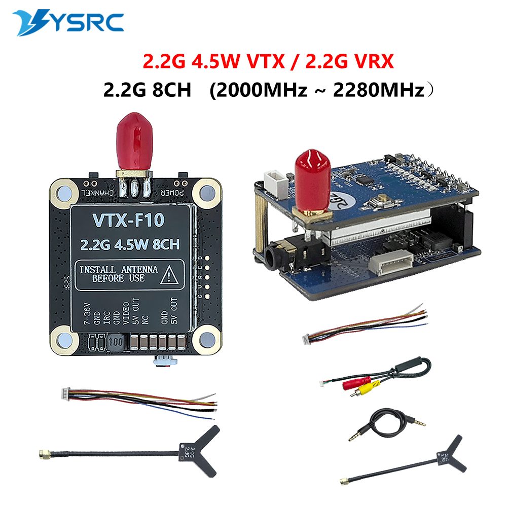Fpv Drone Goggles - Émetteur vidéo FPV 2.0-2.2G 4.5W VTX