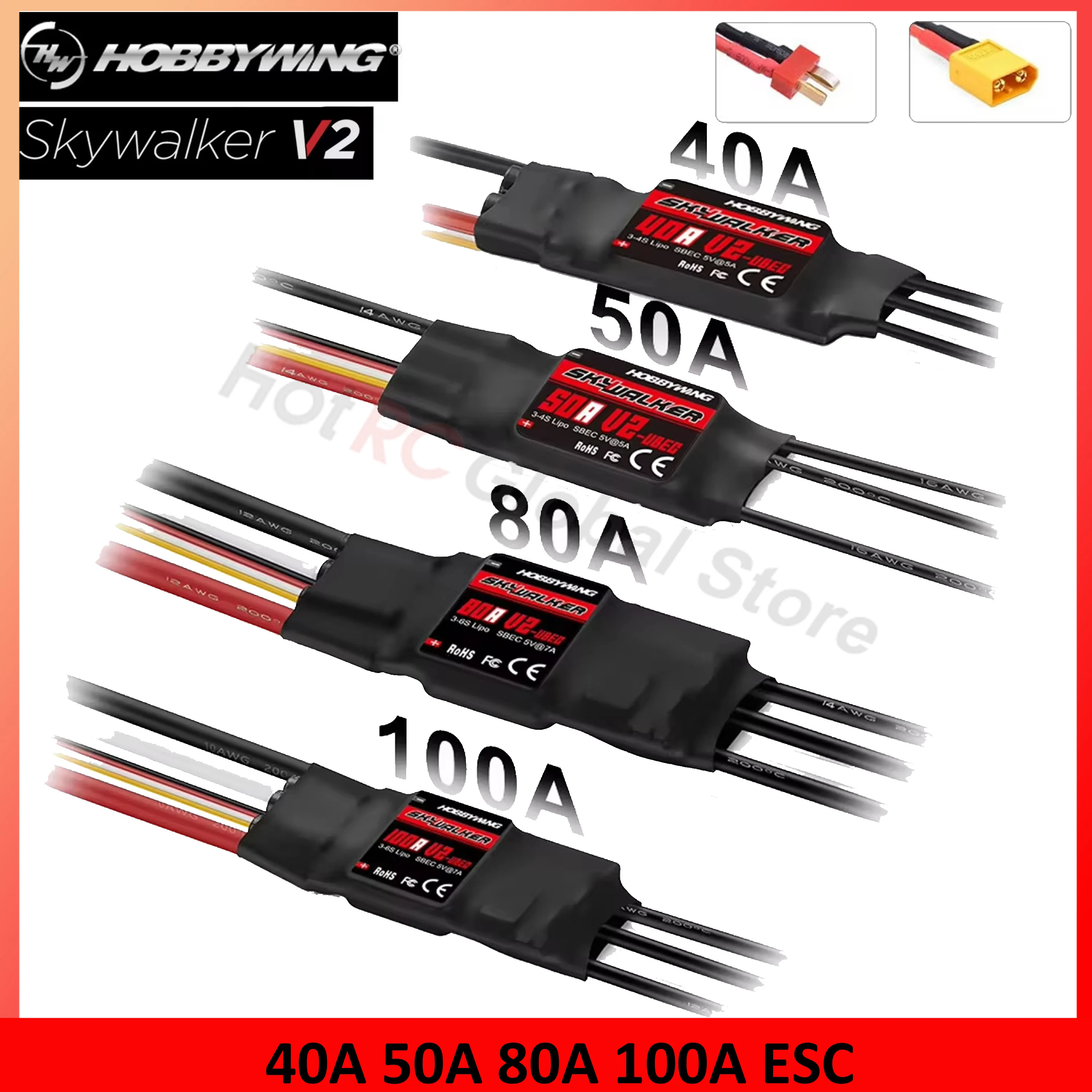Fpv Drone Esc - BBYWING-Contrôleur de vitesse ESC sans balais,