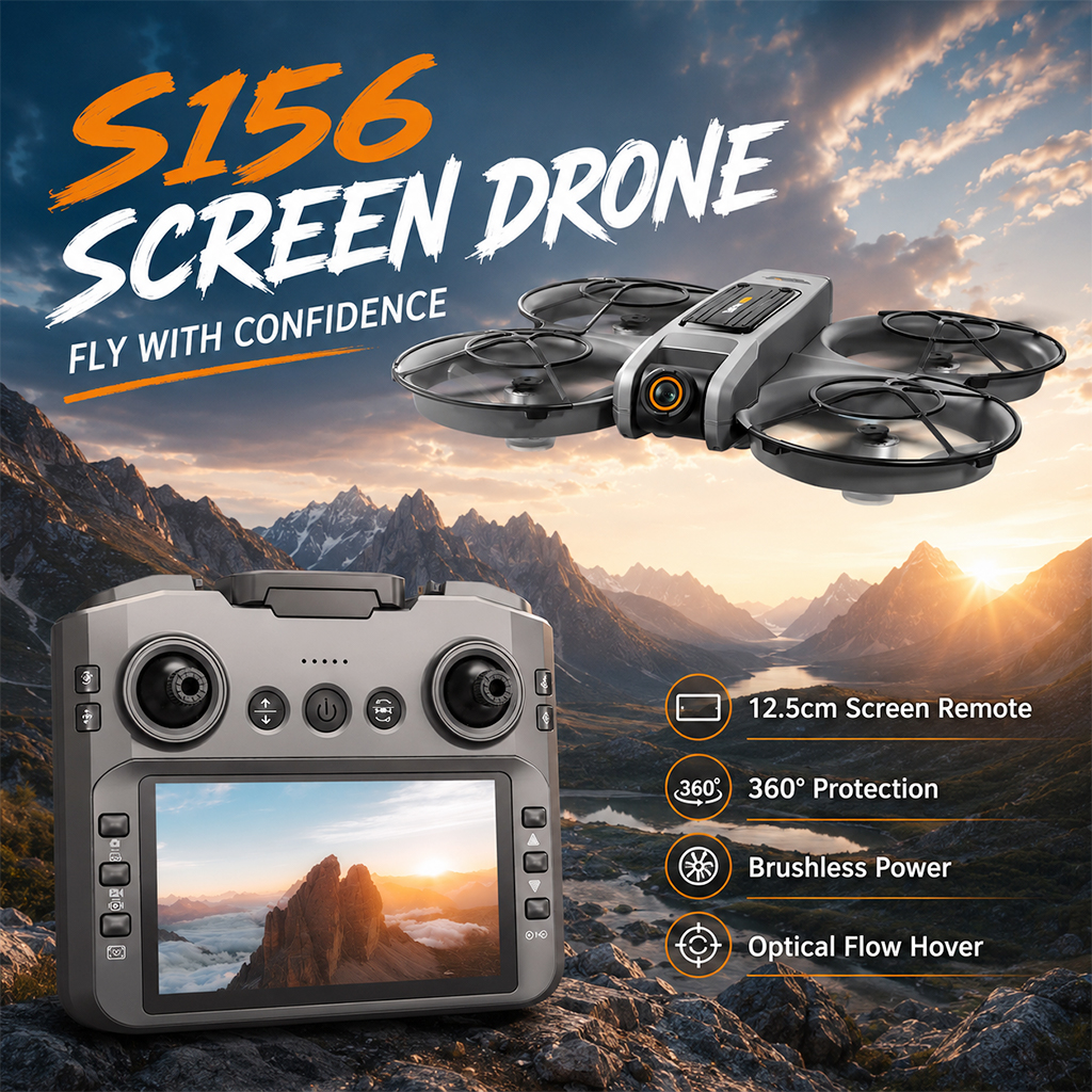 Fpv Drone Bag - Drone RC ZNLYRION S156 avec double