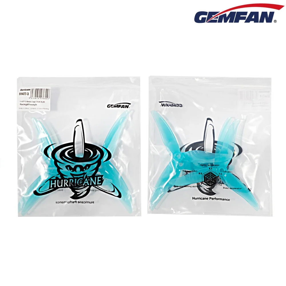 Fpv Drone Propeller - 10 paires (10CW + 10CCW) Gemfan