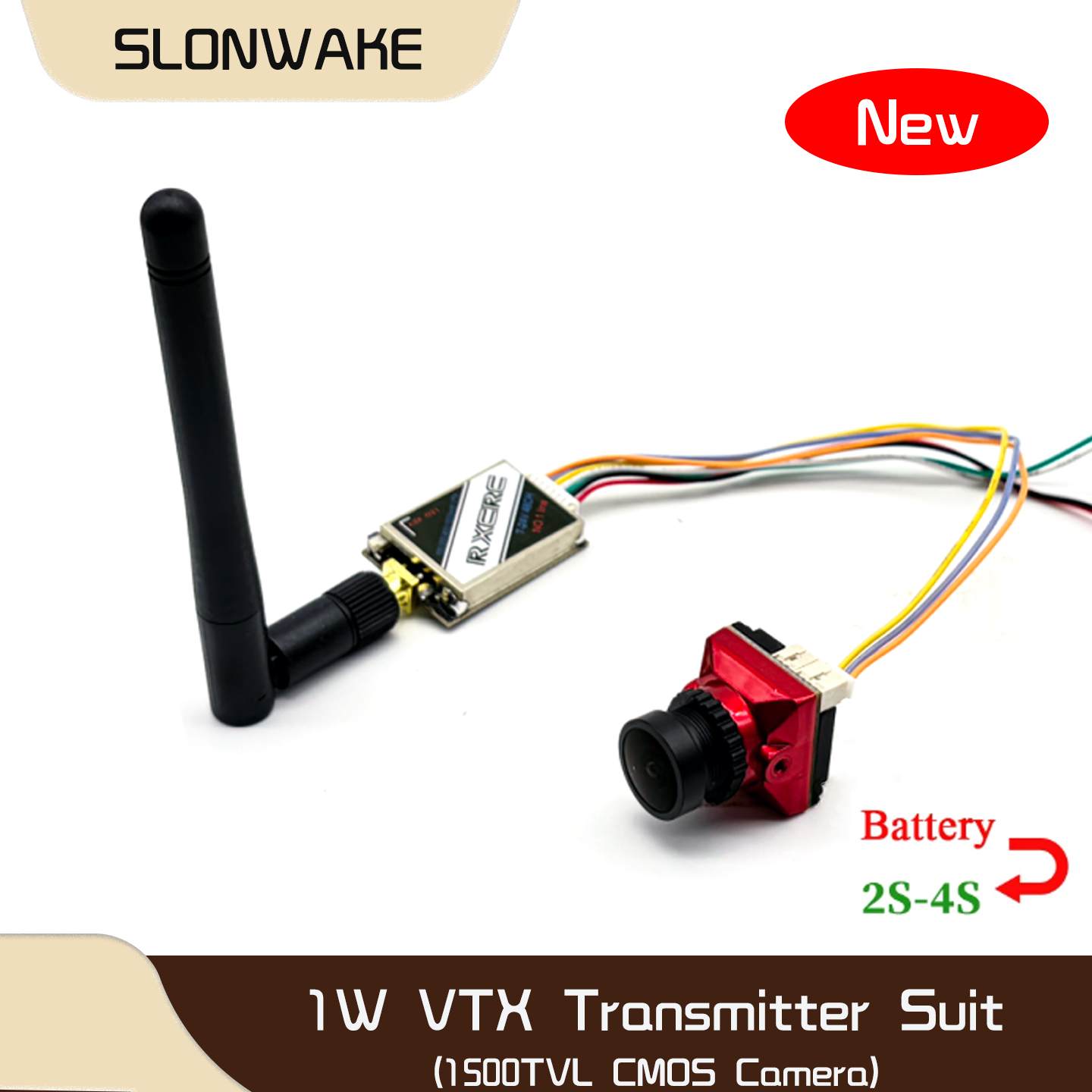 Fpv Drone Frame - Transmetteur vidéo réglable SLONWAKE 5.8G 48CH