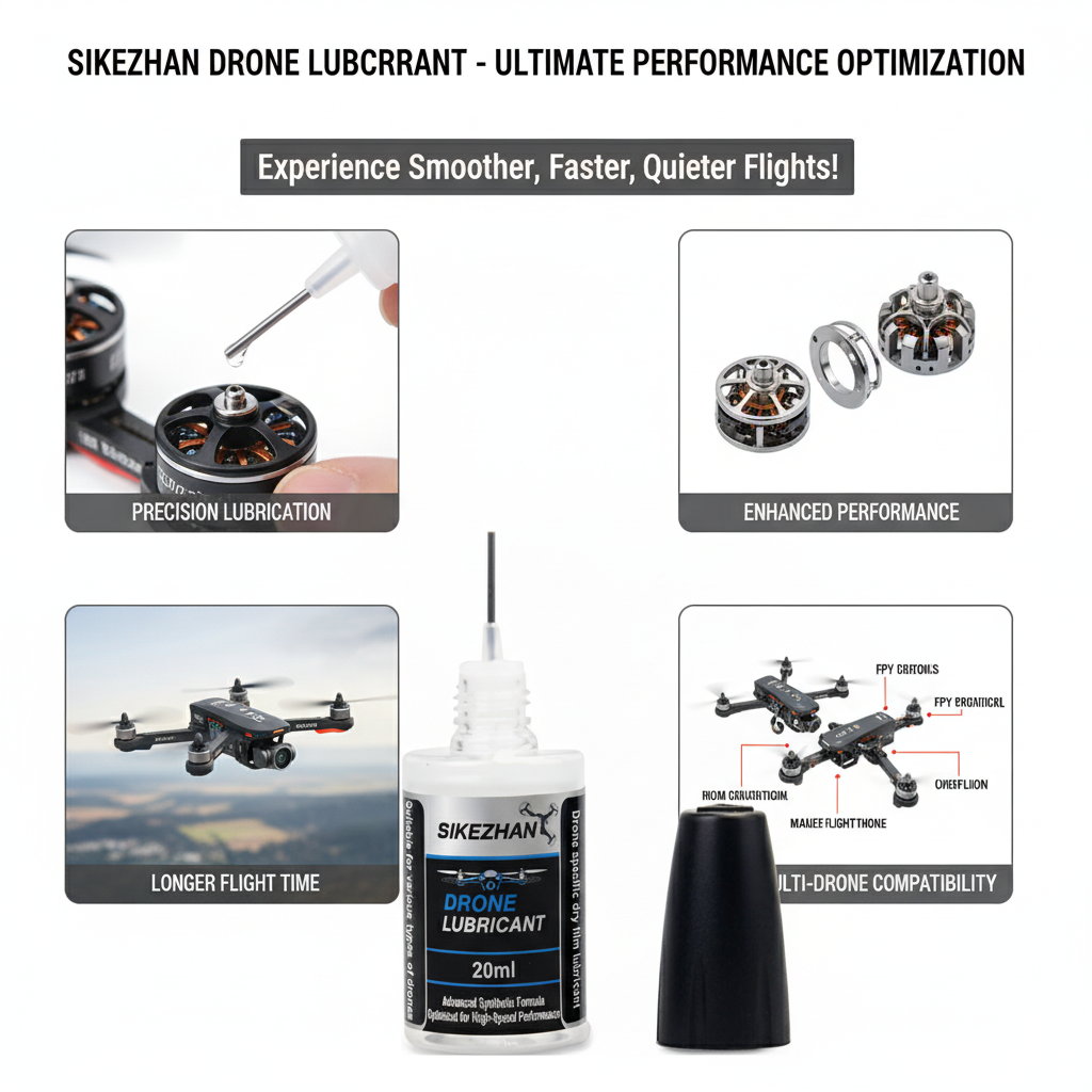 Fpv Drone Quadcopter - Micro Drone moteur roulement lubrifiant huile