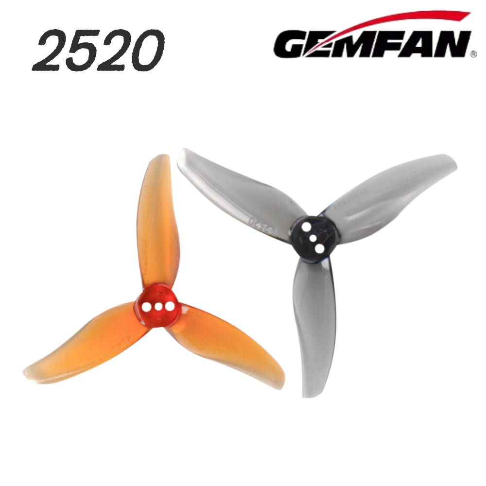 Fpv Drone Motor - 4 paires d'hélices Gemfan Hurricane 2520