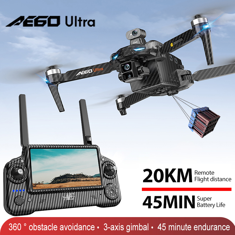 Fpv Drone Charger - AE60 GPS Drone professionnel 8K caméra
