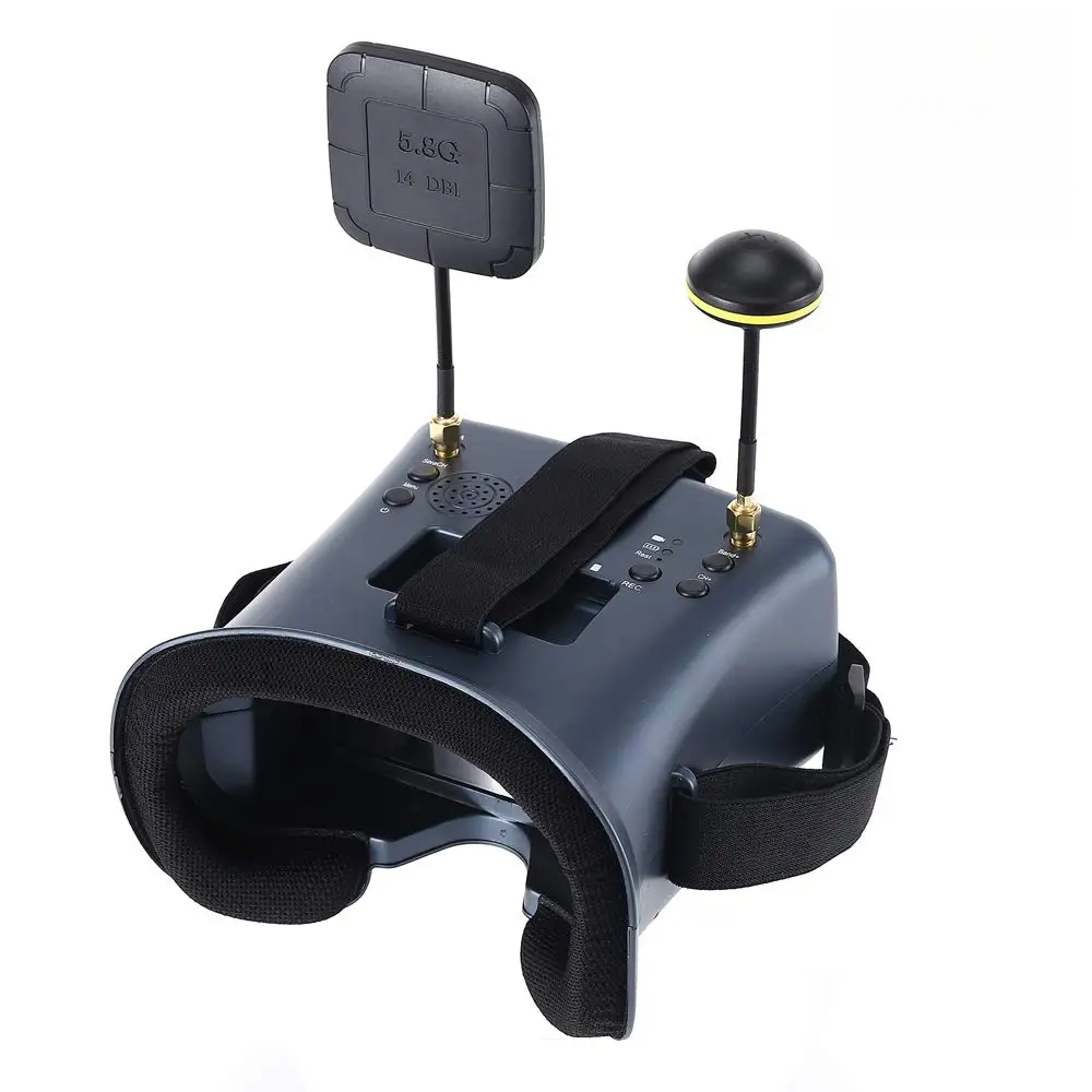 Fpv Drone Goggles - 5.8G 40CH 4.3 pouces 800*480 casque