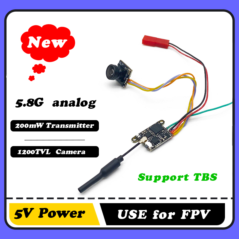 Fpv Drone Frame - SLONWAKE 5.8G 1200TVL FPV caméra VTX