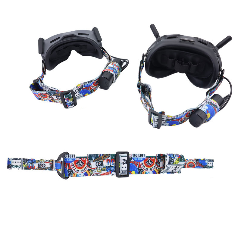 Fpv Drone Goggles - Sangle élastique pour lunettes Dji 2,