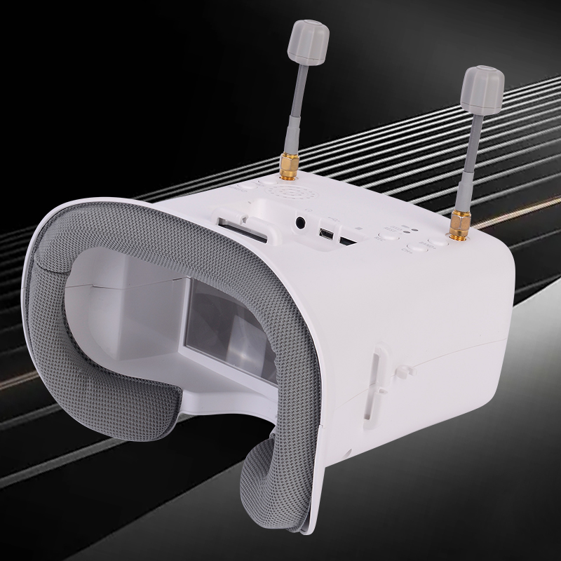 Lunettes FPV 008D PRO blanches - Fpv Drone Goggles avis et prix