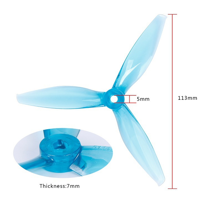 Hélices GEMFAN Freestyle 5144  - Fpv Drone Propeller avis et prix