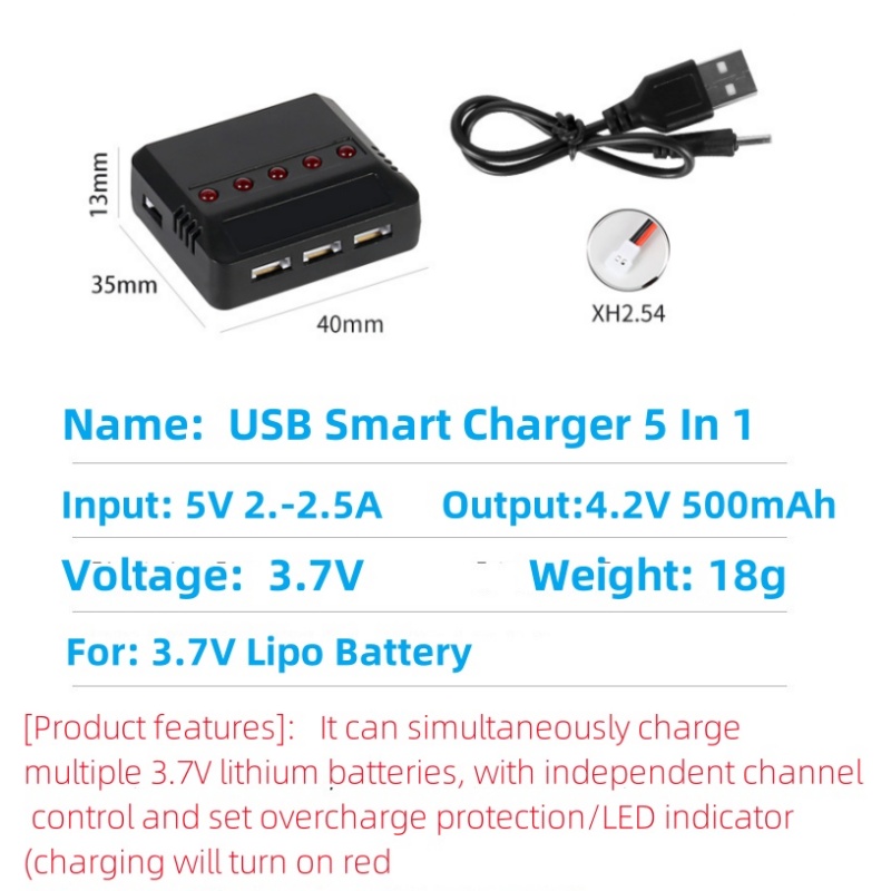 Syma X5HW X5HC X5C X5SW 3.7V 5 - Fpv Drone Charger avis et prix