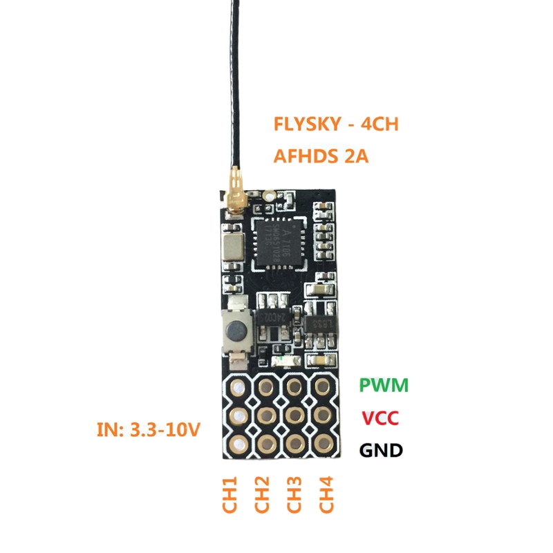 Récepteur Flysky FS2A Mini 4CH - Fpv Drone Battery avis et prix