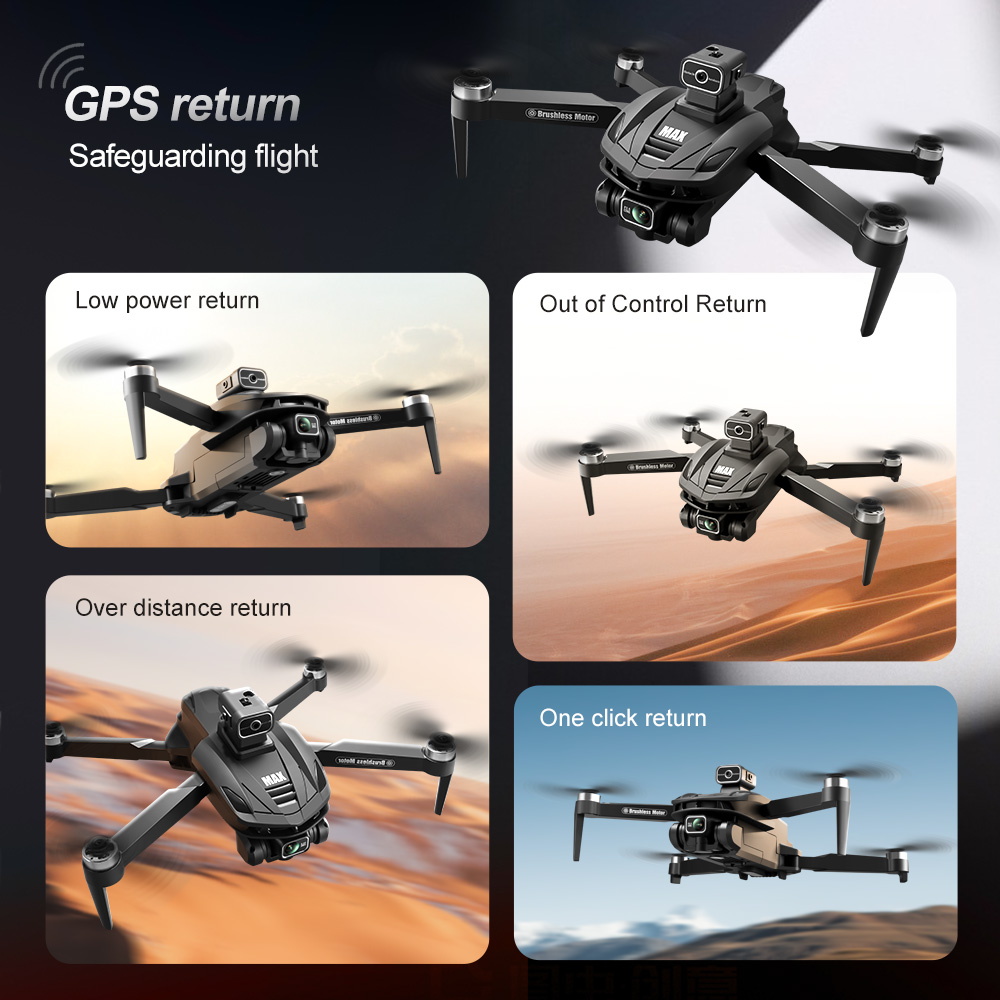 V168 PRO Max GPS Drone 8K prof - Fpv Drone Charger avis et prix