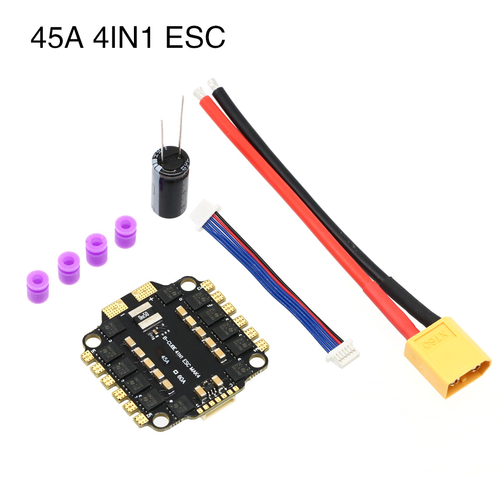 UAngel 4IN1 45A 60A ESC BLHELI - Fpv Drone Esc avis et prix