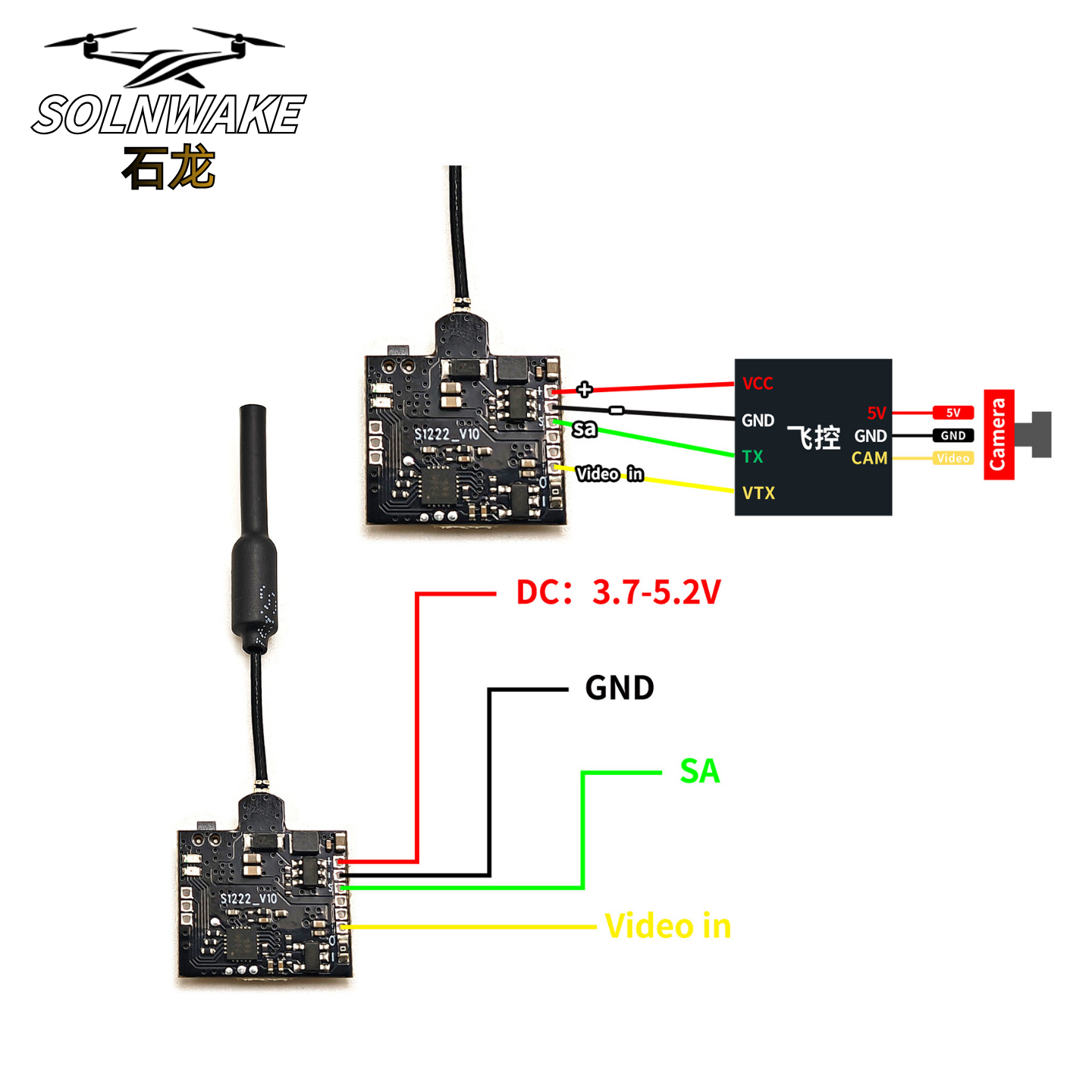 SLONWAKE Nano 5.8G 48CH 200mW  - Fpv Drone Frame avis et prix