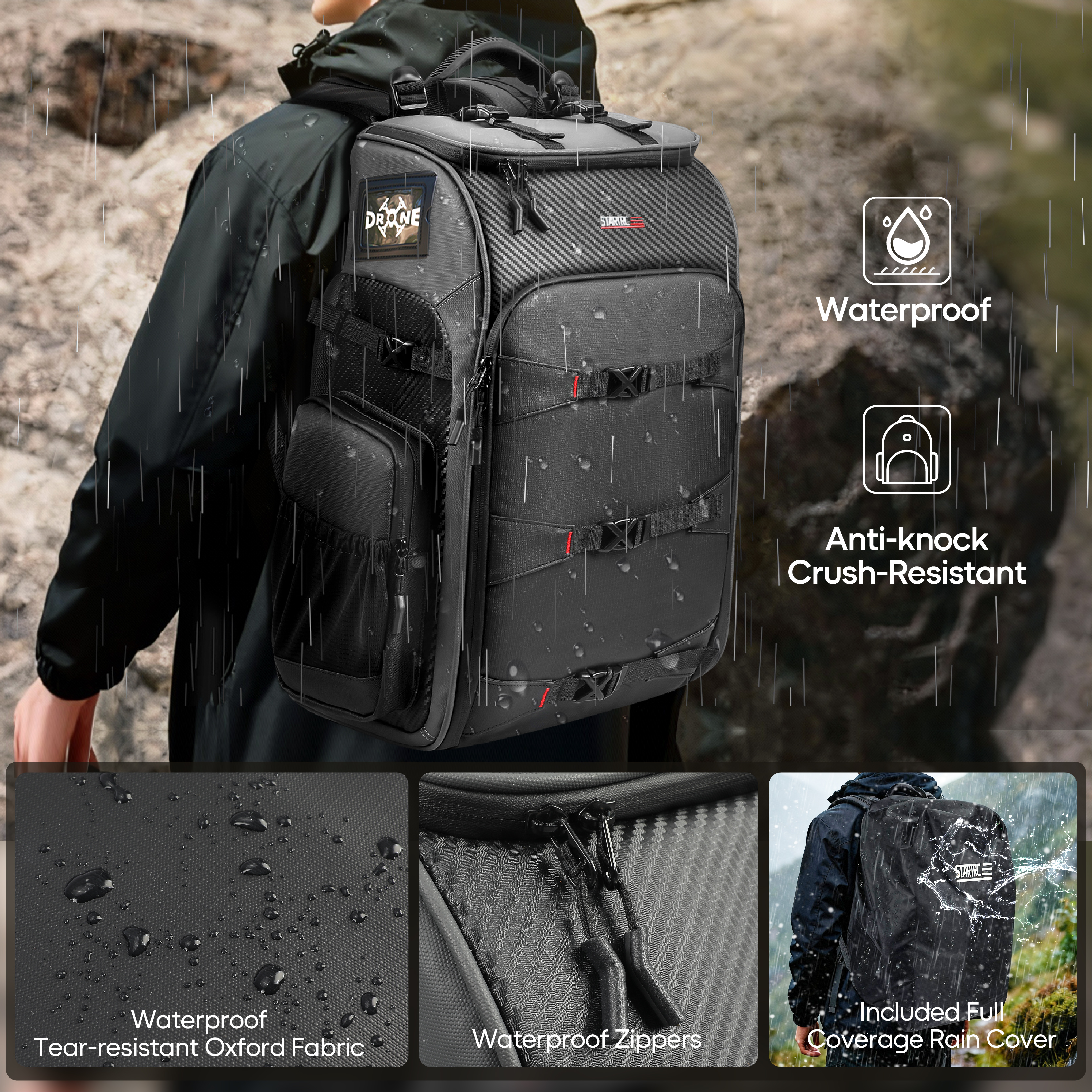 Sac à dos pour drone FPV 40L,  - Fpv Drone Bag avis et prix