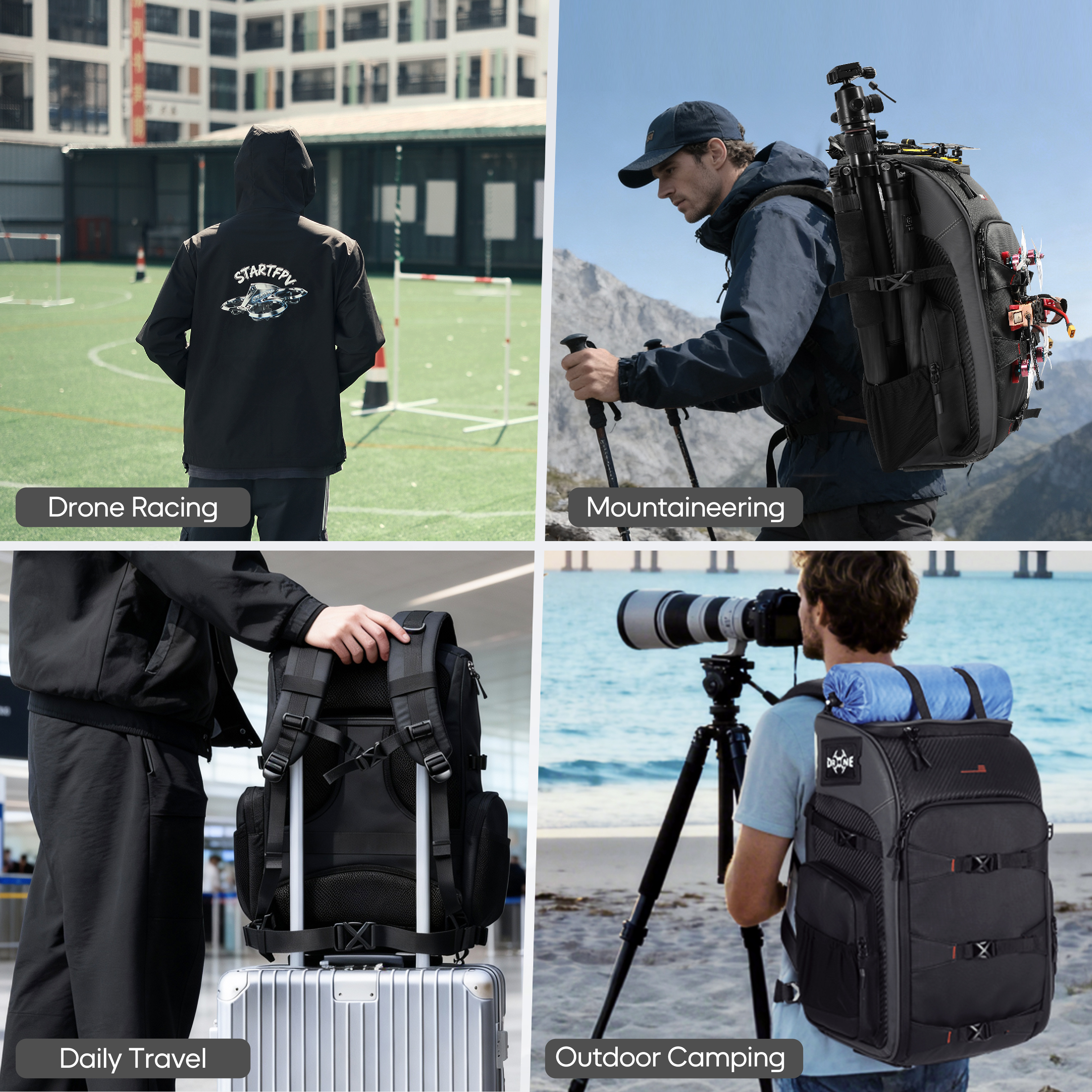 Sac à dos pour drone FPV 40L,  - Fpv Drone Bag avis et prix