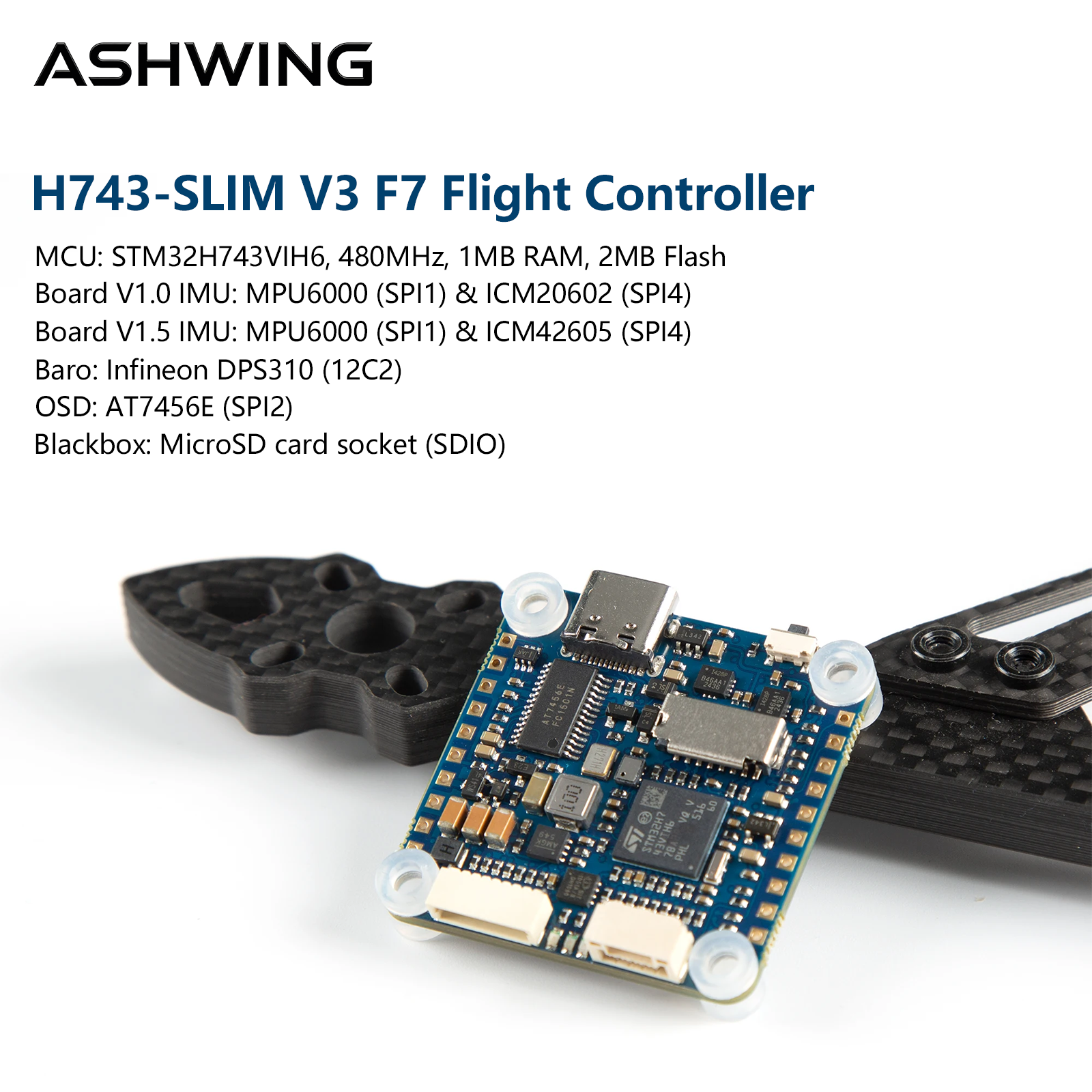 Contrôleur de vol H743-SLIM V3 - Fpv Drone Flight Controller avis et prix