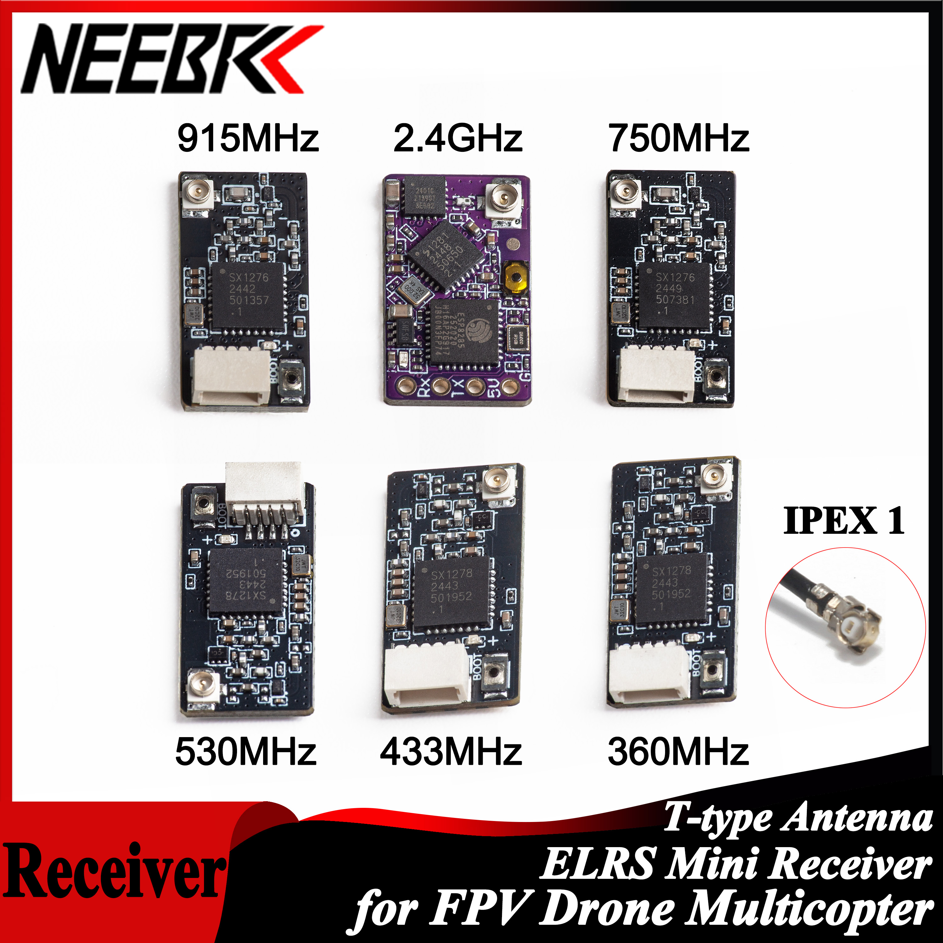 NEEBRC ELRS 2.4G/915Mhz/360Mhz - Fpv Drone Frame avis et prix