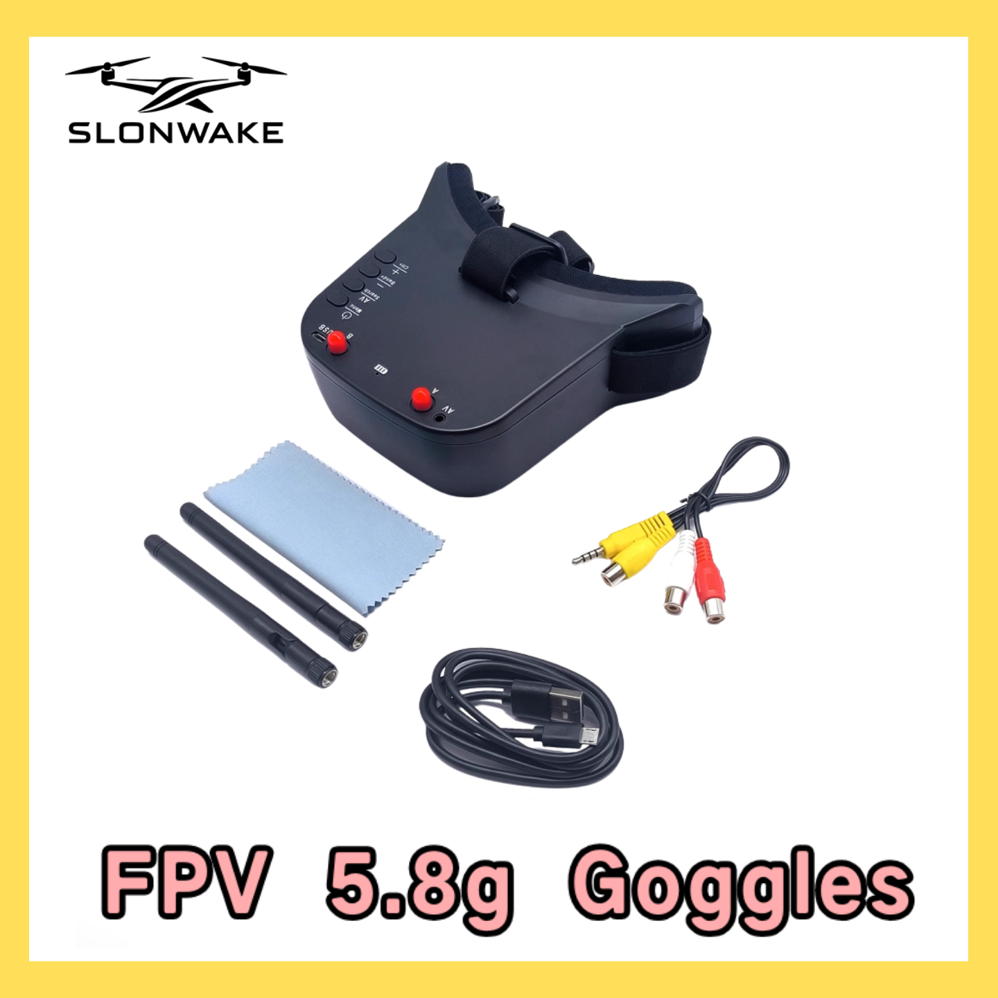 SLONWAKE 5.8G 48CH FPV 400mw V - Fpv Drone Frame avis et prix