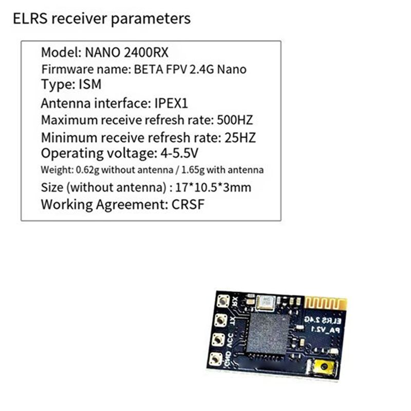 Récepteur ELRS 2.4Ghz CYGJ-10P - Fpv Drone Antenna avis et prix